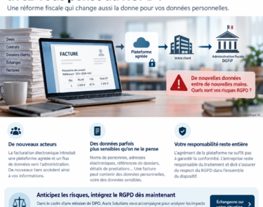 Facturation électronique et RGPD